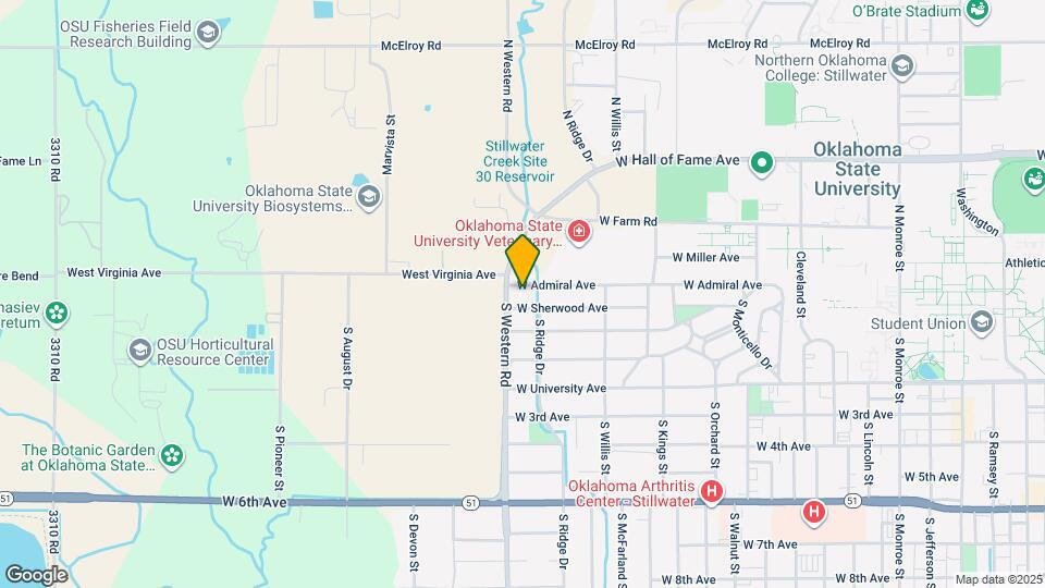 2215 W Admiral Ave Map and Location Details