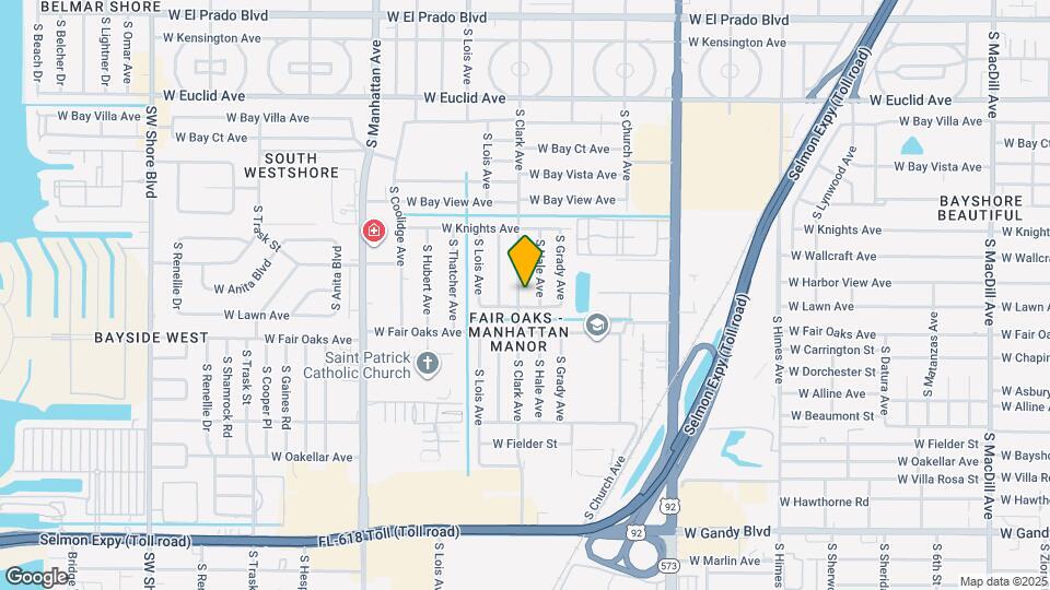 4324 S Clark Ave Map and Location Details