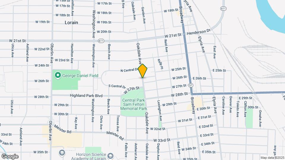 2524 Oakdale Ave Map and Location Details