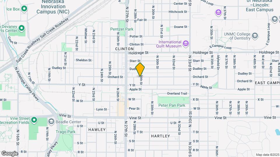 1141 N 29th St Map and Location Details