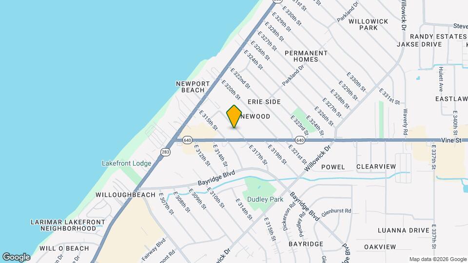 312 E 317th St Map and Location Details