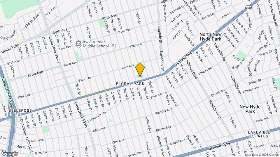 83-58 265th St Mapa y Detalles de la Ubicación