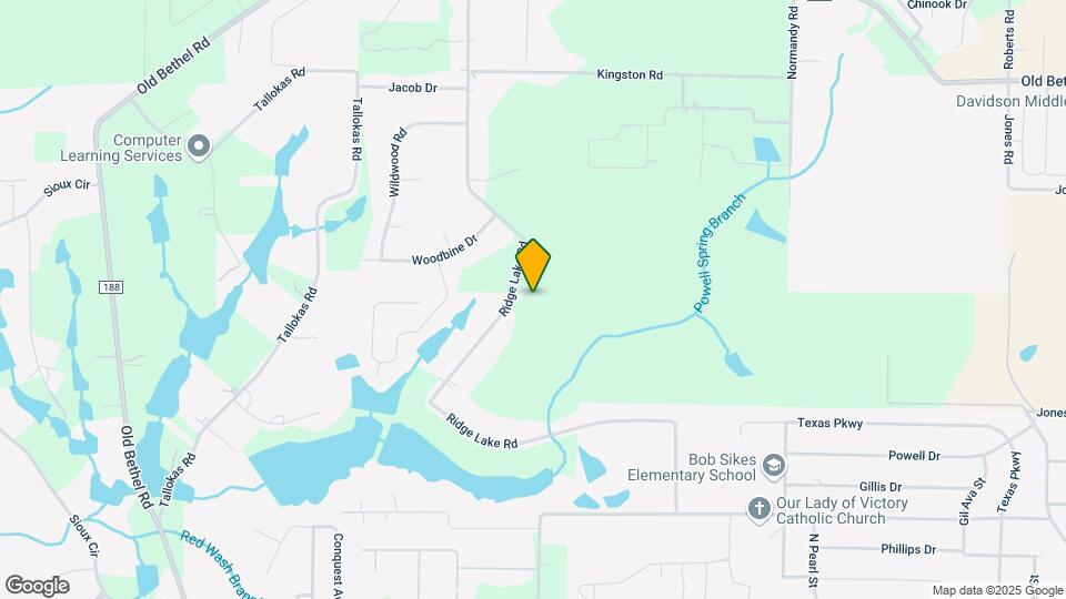 591 Ridge Lake Rd Map and Location Details