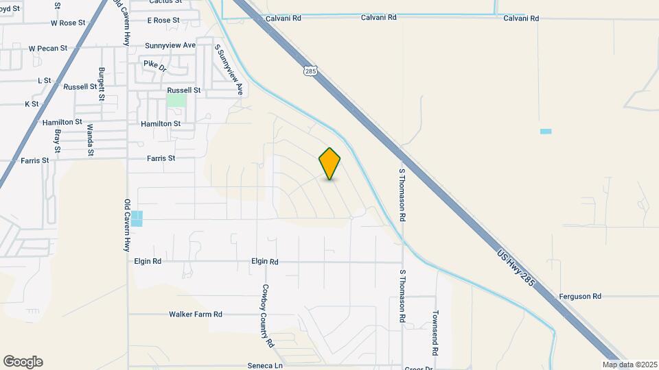 3727 N Pat Garrett Rd Map and Location Details