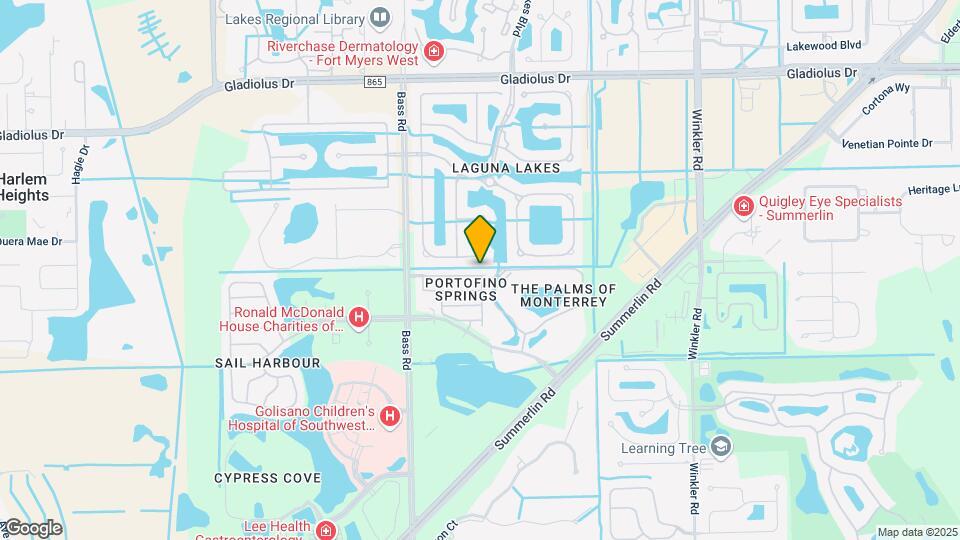 15820 Portofino Springs Blvd Map and Location Details