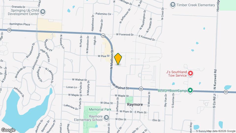 245 Pawpaw Rd Map and Location Details