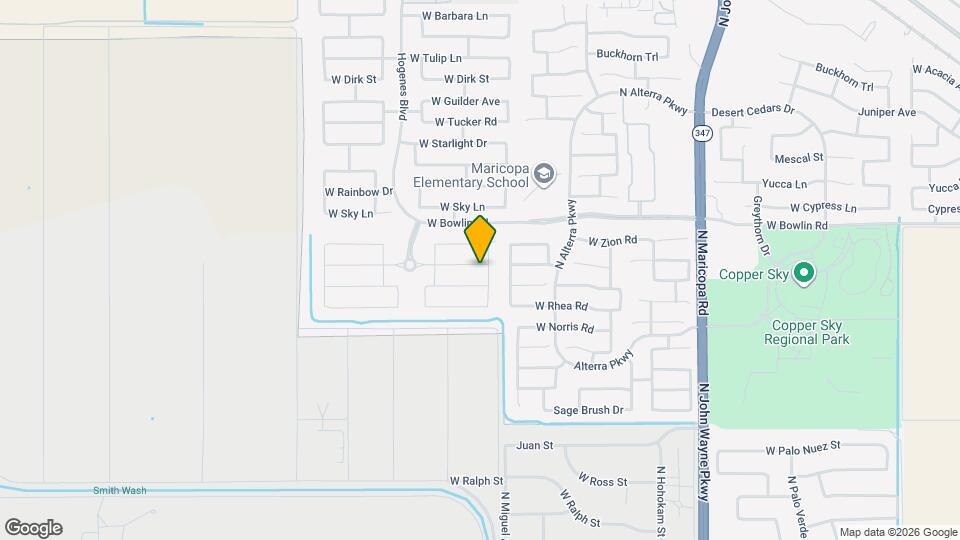45575 W Keller Dr Map and Location Details