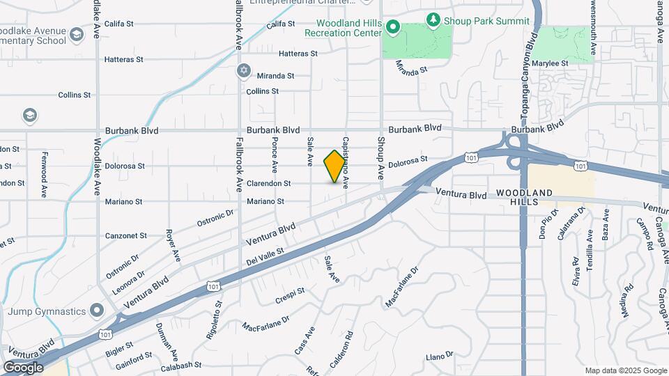 22518 Clarendon St Map and Location Details