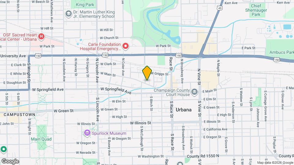 408 W Main St Map and Location Details