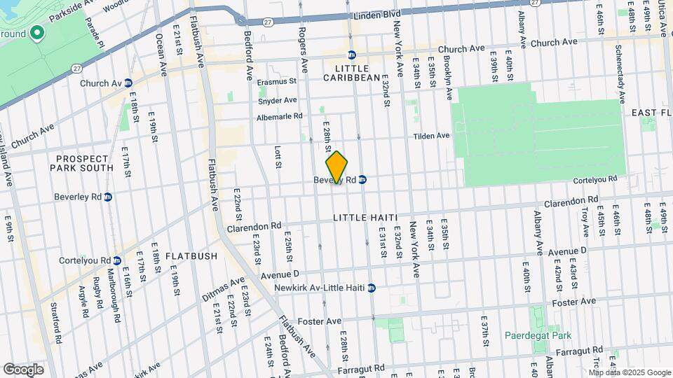 2809 Cortelyou Rd Map and Location Details