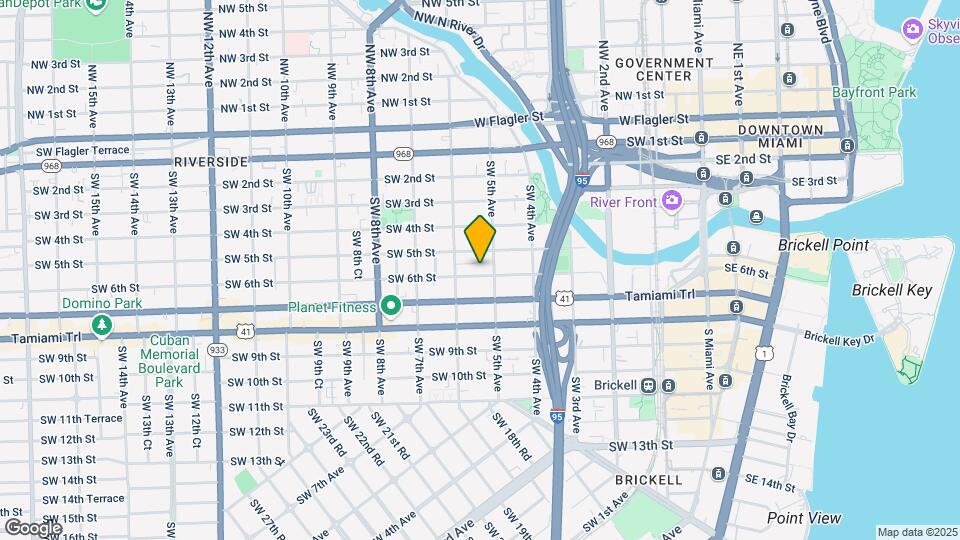529 SW 6th St Map and Location Details