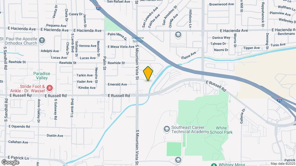 4655 Gold Dust Ave Map and Location Details