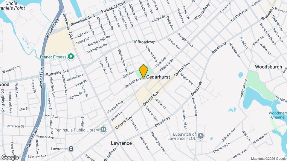 Palmer House Map and Location Details