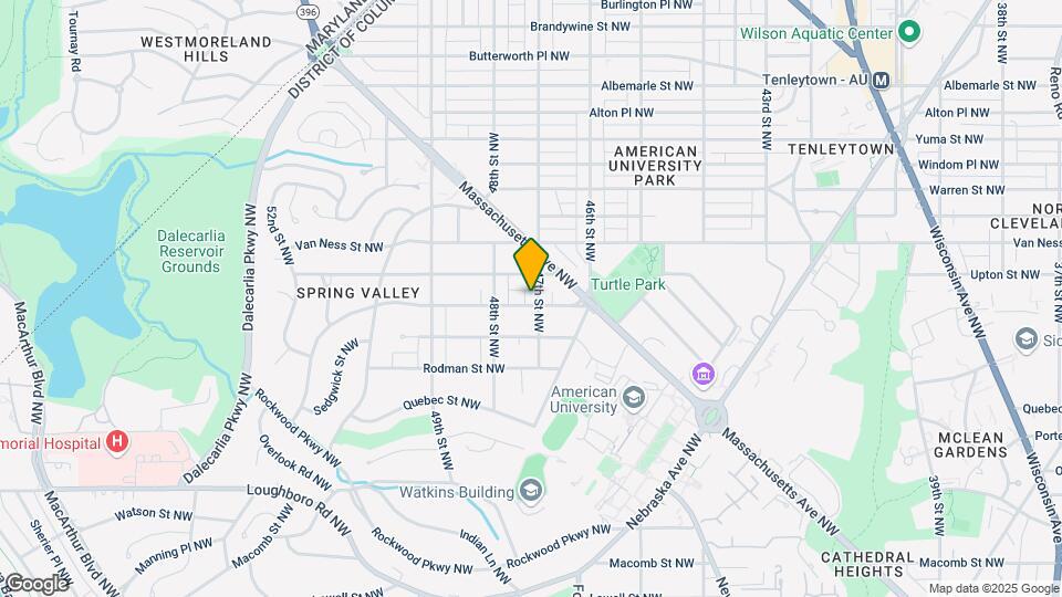 Spring Valley Apartments Map and Location Details