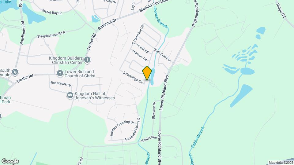 2912 S Partridge Cir Mapa y Detalles de la Ubicación