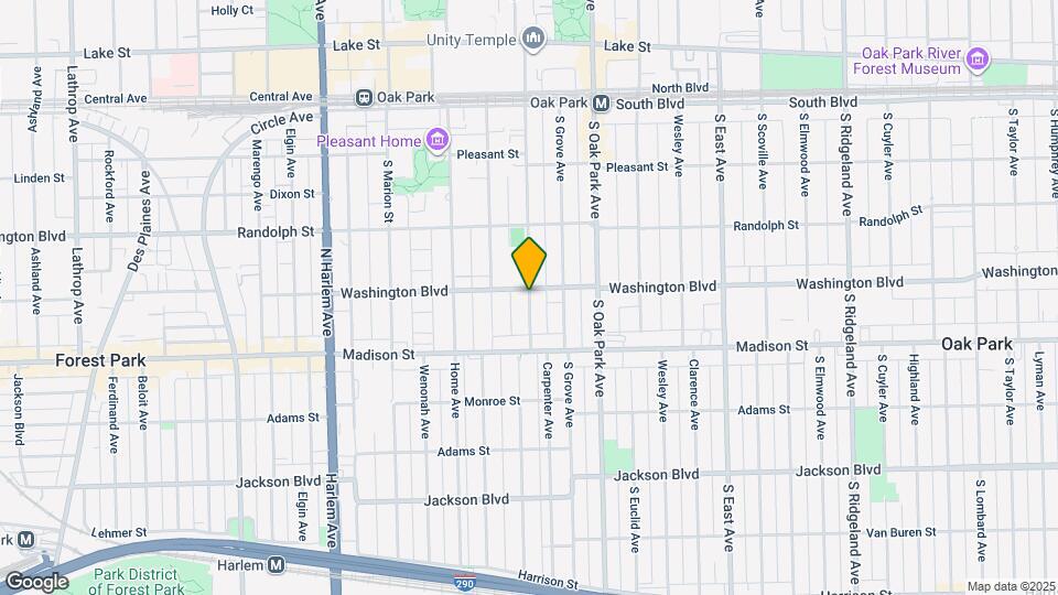 405 S Kenilworth Ave Map and Location Details
