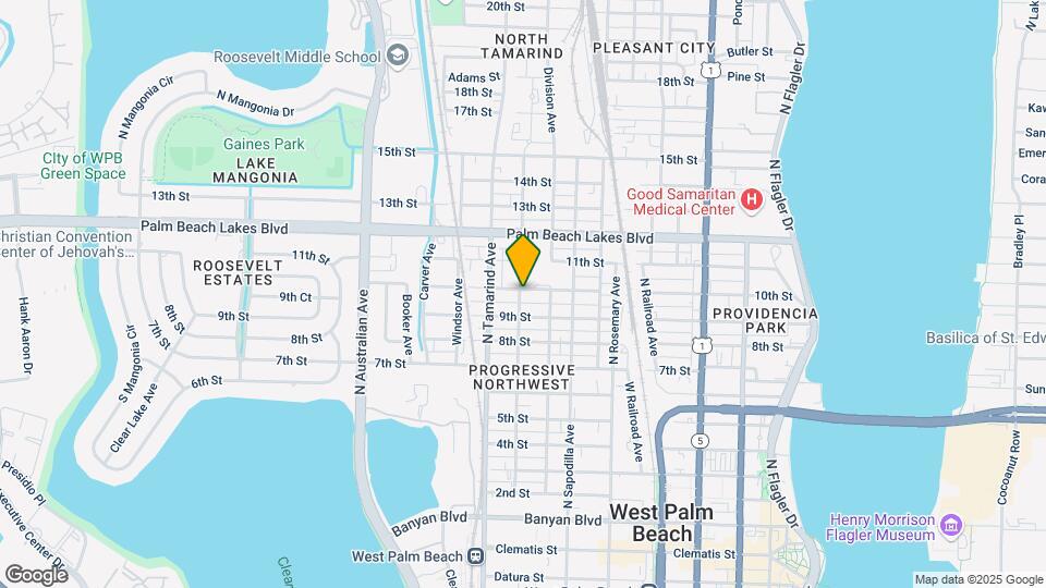 1016 Douglass Ave Mapa y Detalles de la Ubicación