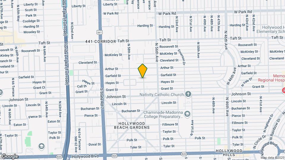 1110 N 57th Ave Map and Location Details