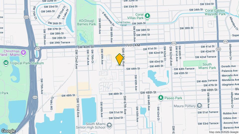 6705 SW 44th St Map and Location Details