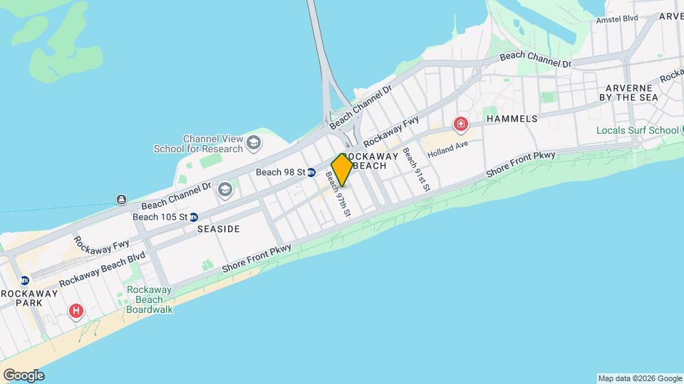 1-84 Beach 97th St Map and Location Details