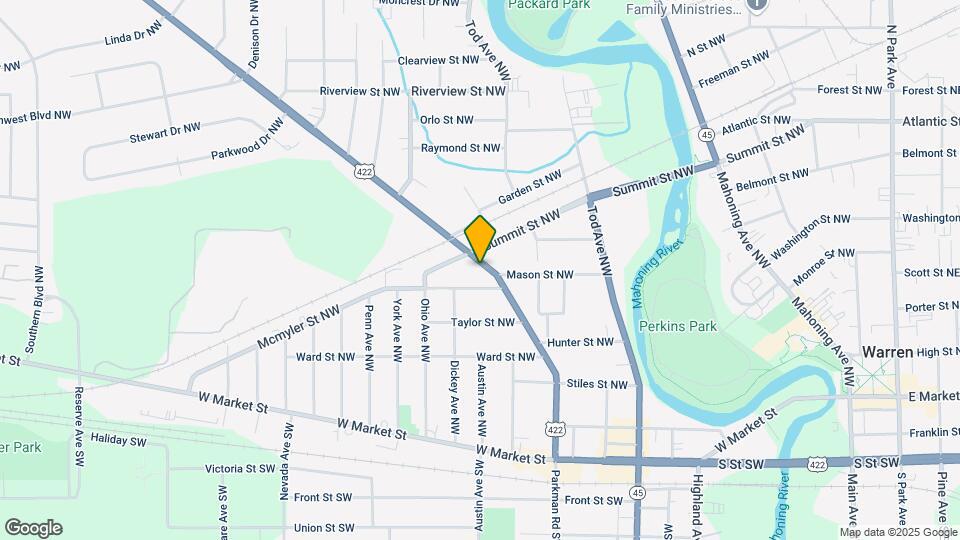 841-845 Parkman Rd NW Map and Location Details