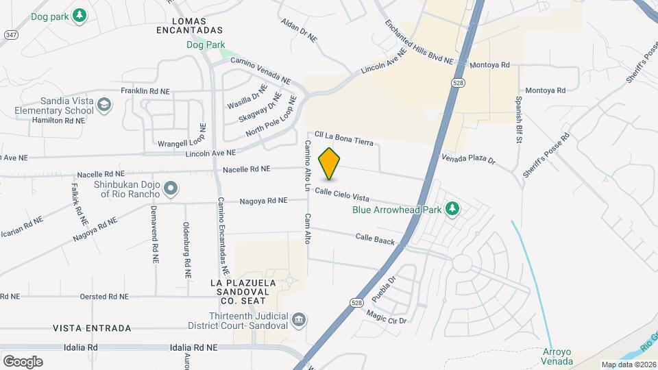 1516 Calle Cielo Vis Map and Location Details