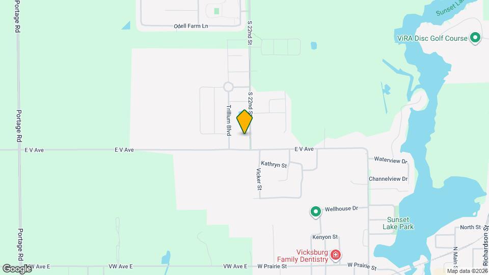 1020 W Villas Dr Map and Location Details