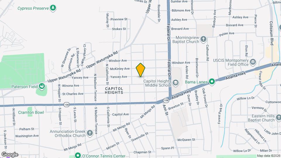 2130 Yancey Ave Map and Location Details