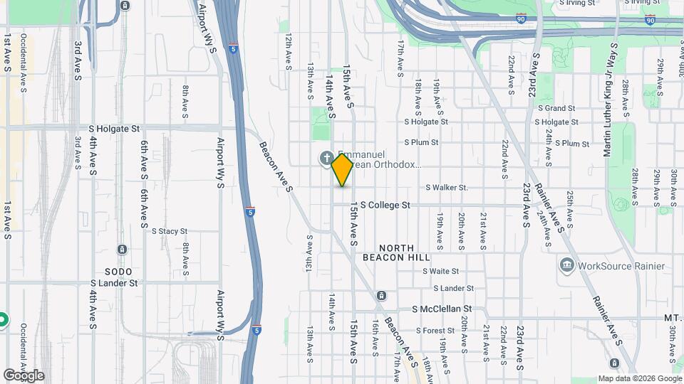 1411 S Walker St. Map and Location Details