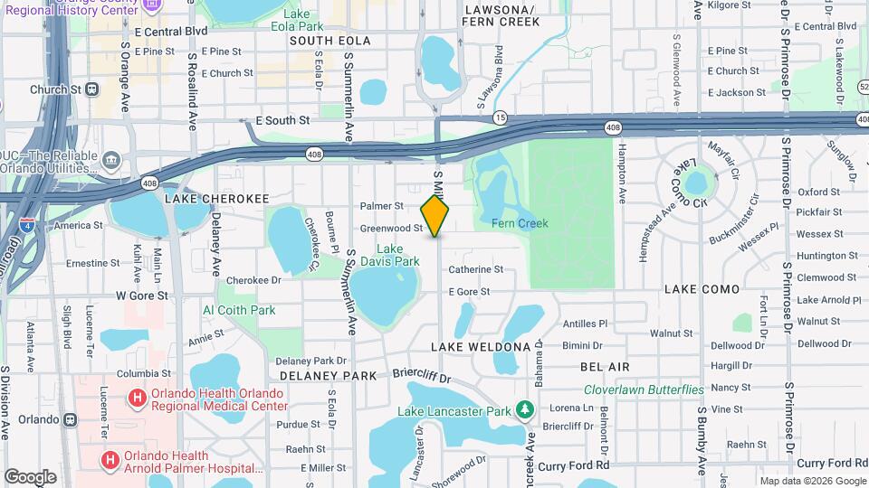 716 S Mills Ave, Unit 716 Mapa y Detalles de la Ubicación