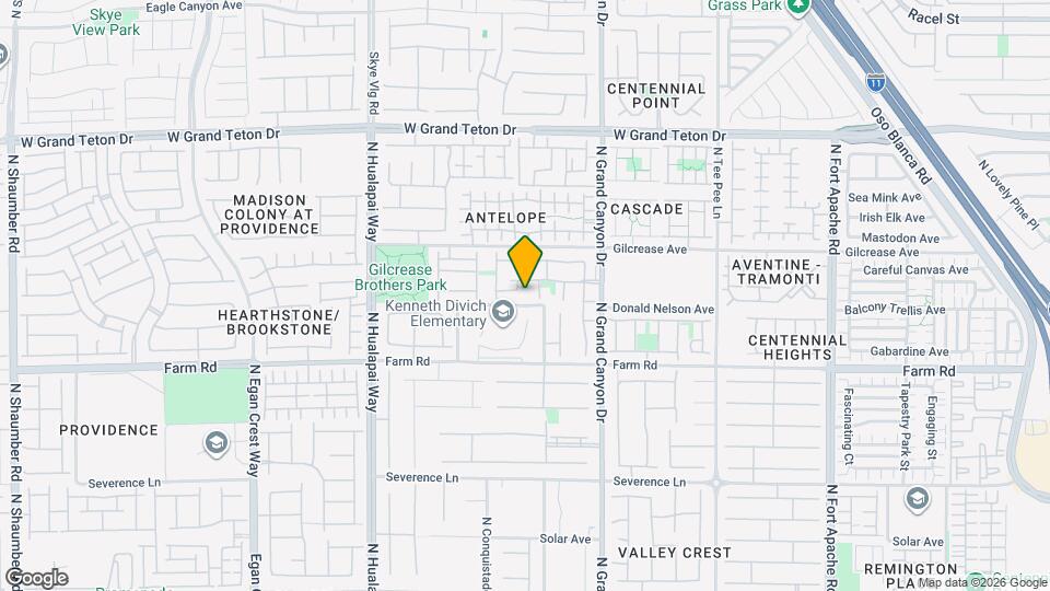 9801 Turtle Walk Ave Map and Location Details