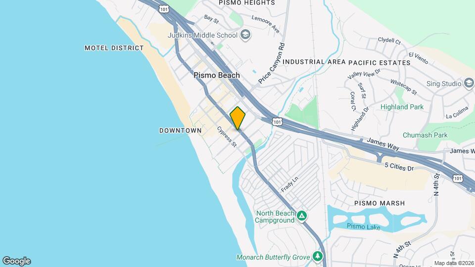 281 Ocean View Ave Map and Location Details