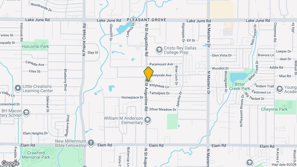 9605 Kittyhawk Ln Map and Location Details
