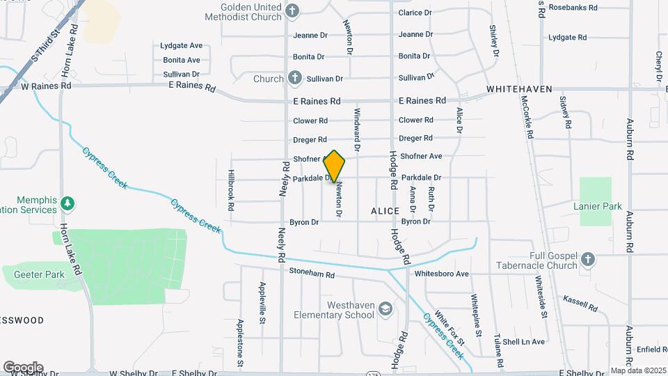 4339 Newton Dr Map and Location Details