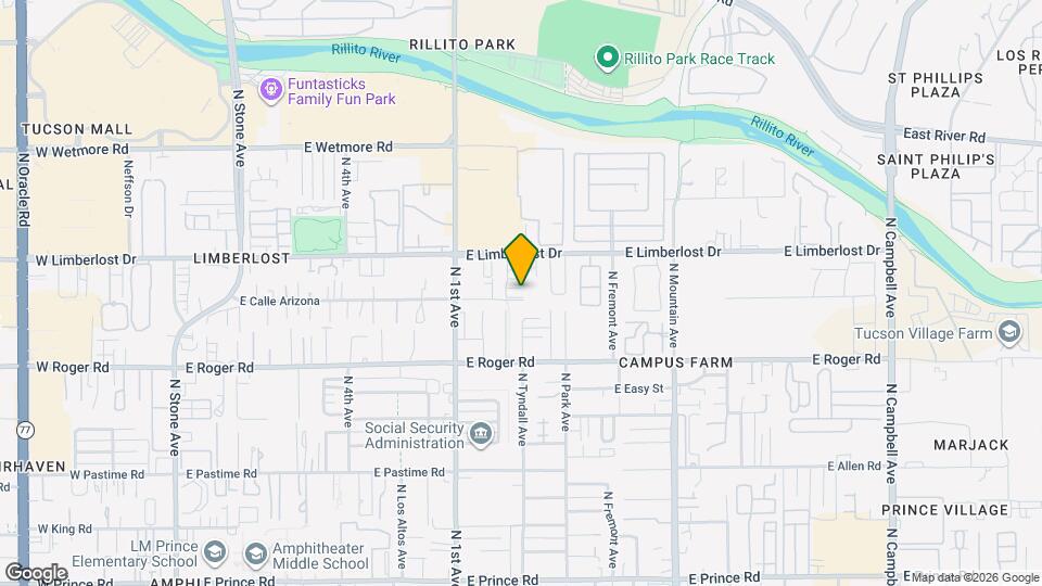 880 E Peppergrass Ln Map and Location Details