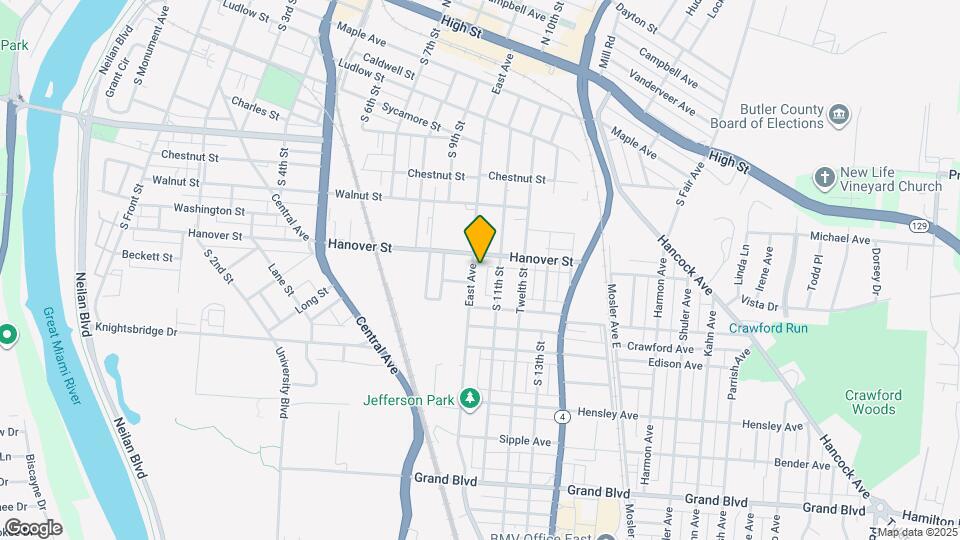 722 East Map and Location Details