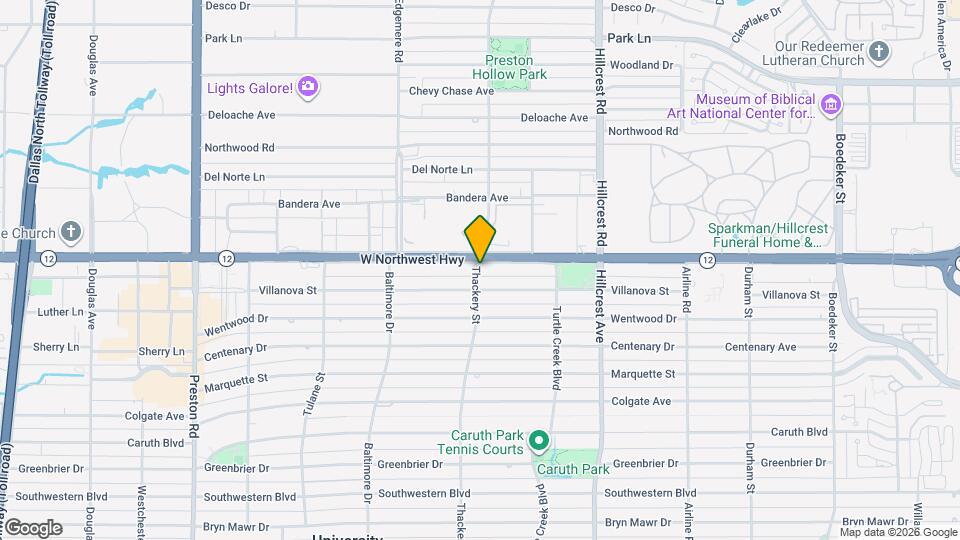 3553 Northwest Pkwy Map and Location Details