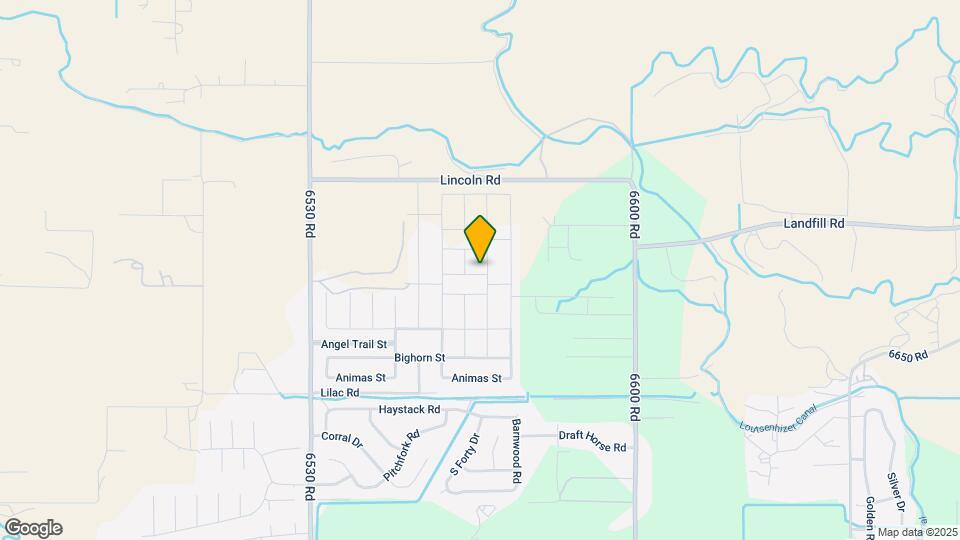 1411 Blue Creek Ave Map and Location Details