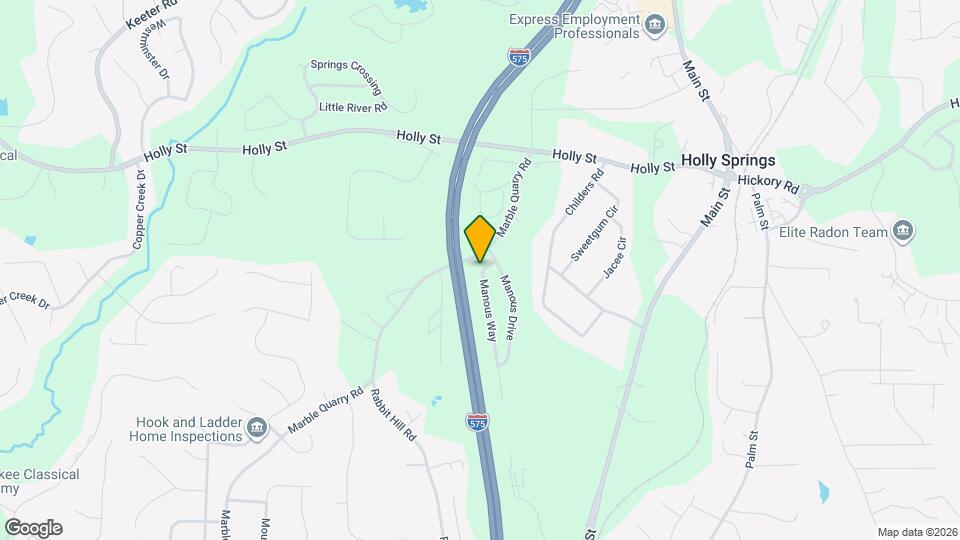 206 Manous Way Mapa y Detalles de la Ubicación