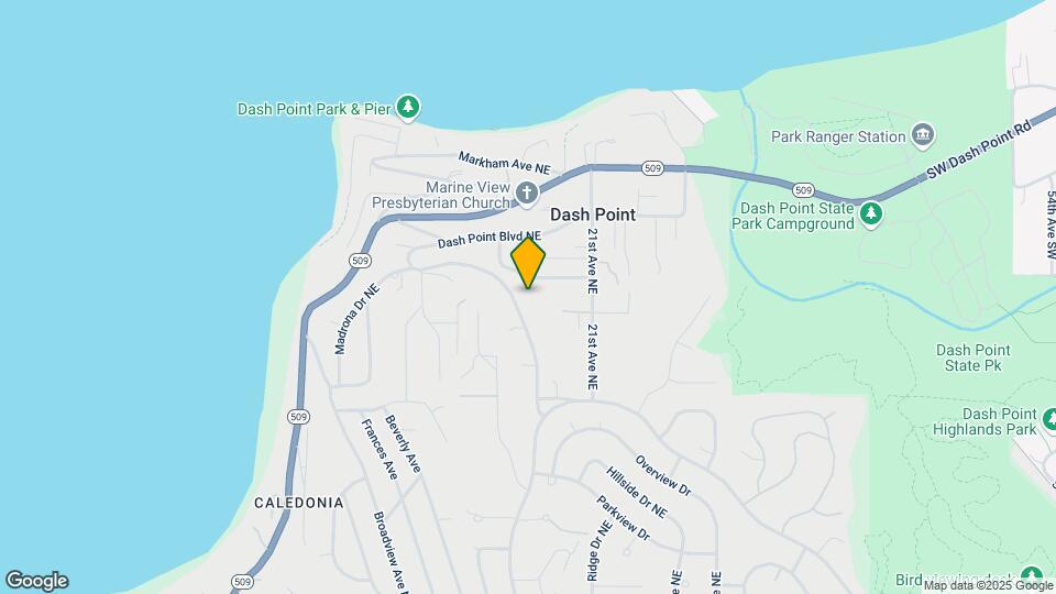 6321 Dash Point Blvd NE Map and Location Details