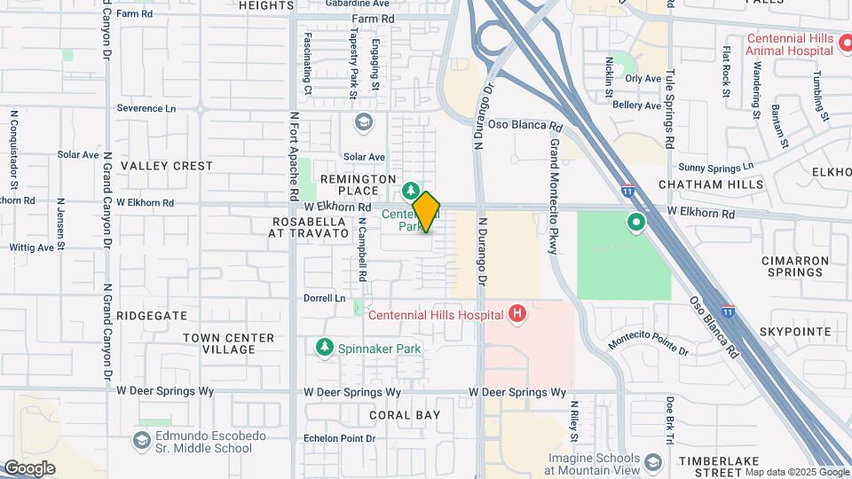 8915 Snowtrack Ave Map and Location Details
