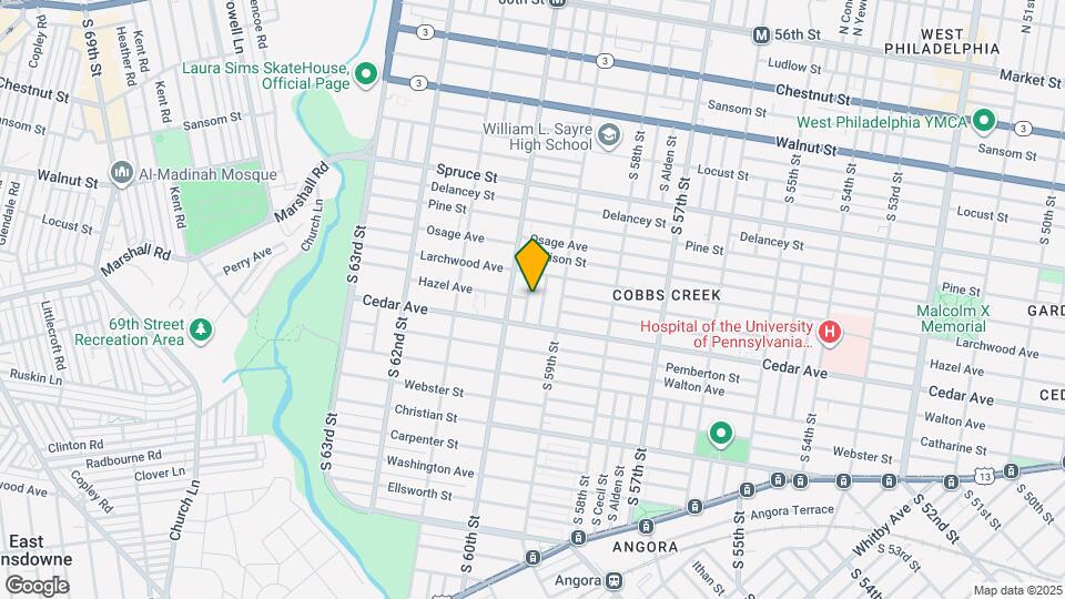 533 S Salford St Map and Location Details