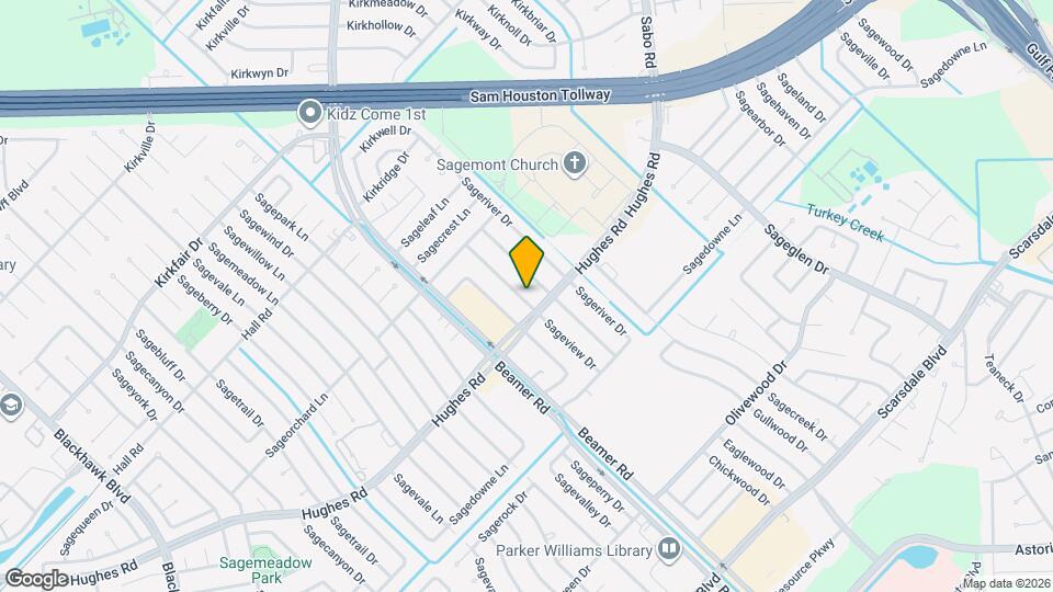 11123 Sageview Dr Map and Location Details