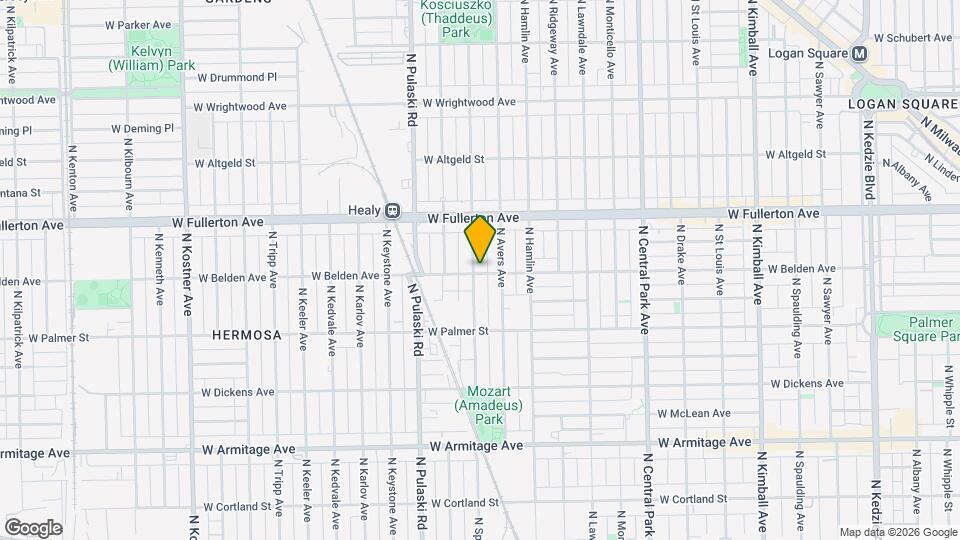 3850 W Belden Ave Mapa y Detalles de la Ubicación