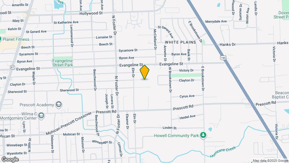 5350 Clayton Dr Map and Location Details