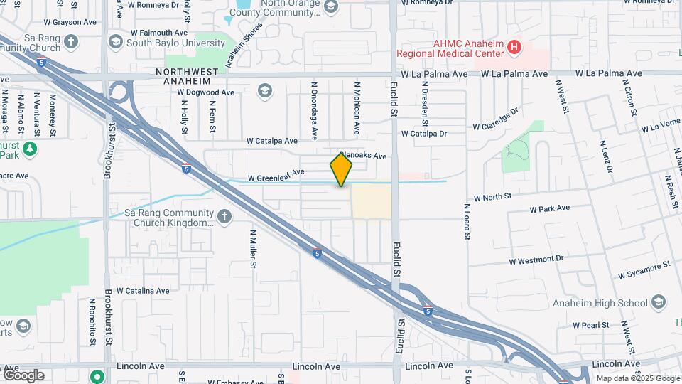 1800 W Gramercy Ave Map and Location Details