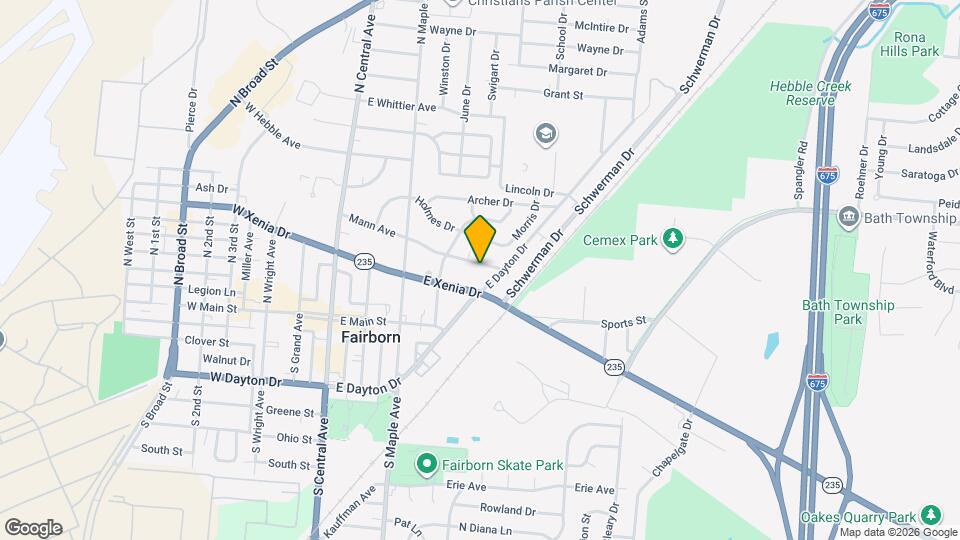 340 Mann Ave Mapa y Detalles de la Ubicación