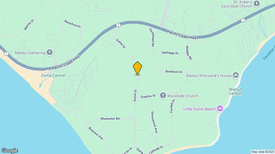 6755 Dume Dr Map and Location Details