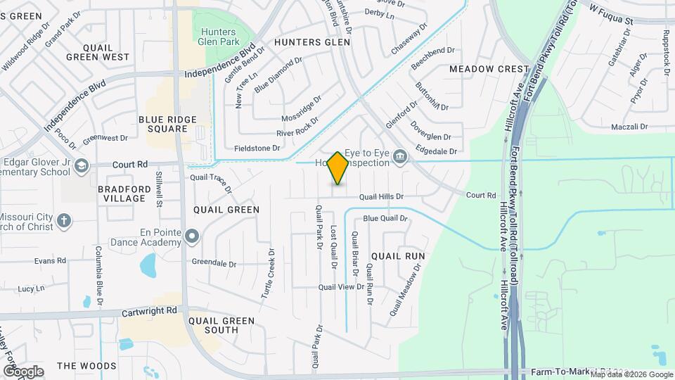 16335 Quail Echo Dr Mapa y Detalles de la Ubicación