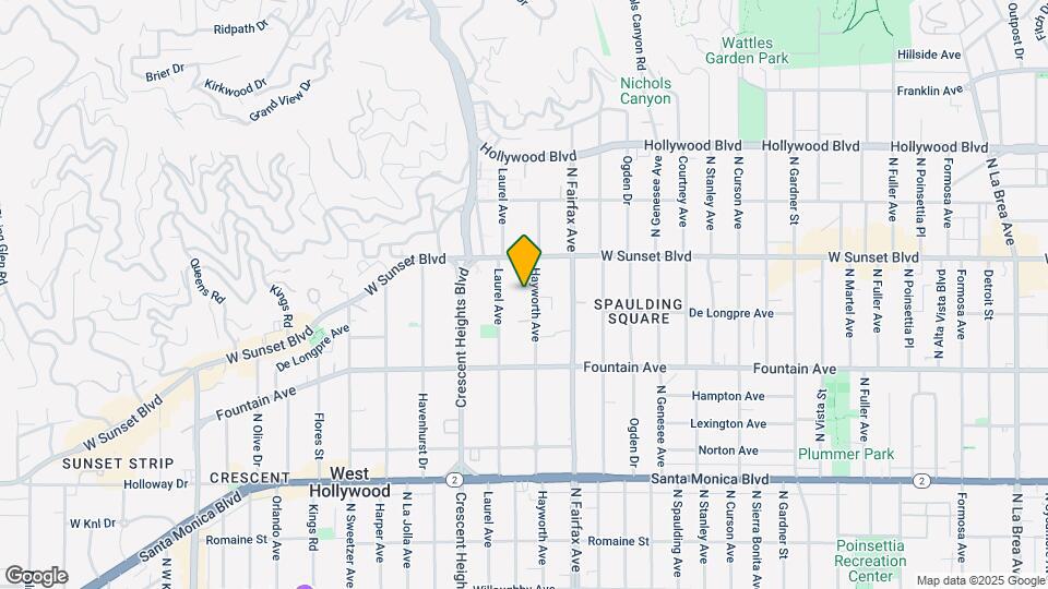 1433 Hayworth Ave Map and Location Details